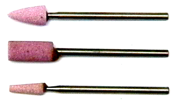 3 Korund-Schleifstifte, 2,35-mm-Schaft |
- Made in Germany -