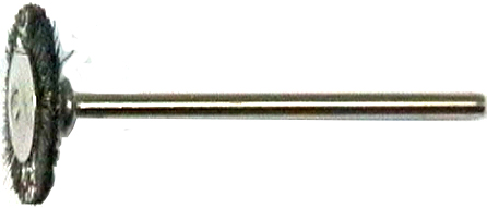 Stahlbürste Rad mit 2,35-mm-Schaft |
- Made in Germany -