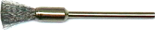 Stahlbürste Pinsel mit 2,35-mm-Schaft |
- Made in Germany -