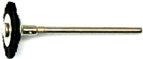 Kunststoffbürste Rad mit 2,35-mm-Schaft |
- Made in Germany -