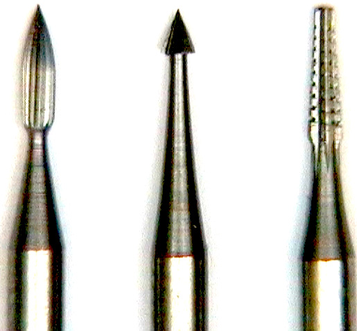 3 Fräser 2,3 mm mit 2,35-mm-Schaft |
- Made in Germany -