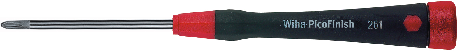 Kreuzschlitzdreher 000 x 40 mm, WIHA 42403 |
CV-Molybdän, WIHA - Made in Germany -