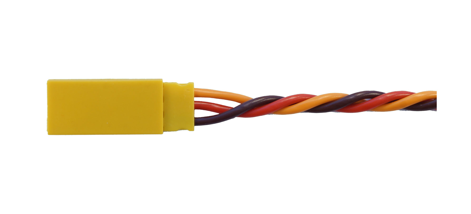 MPC254 Servogegenkabel JR, 1000 mm |
0,34 mm², PVC, 1000 mm, verdrillt, verpackt
Muldental Power Cable mit MPC254
- Made in Germany -