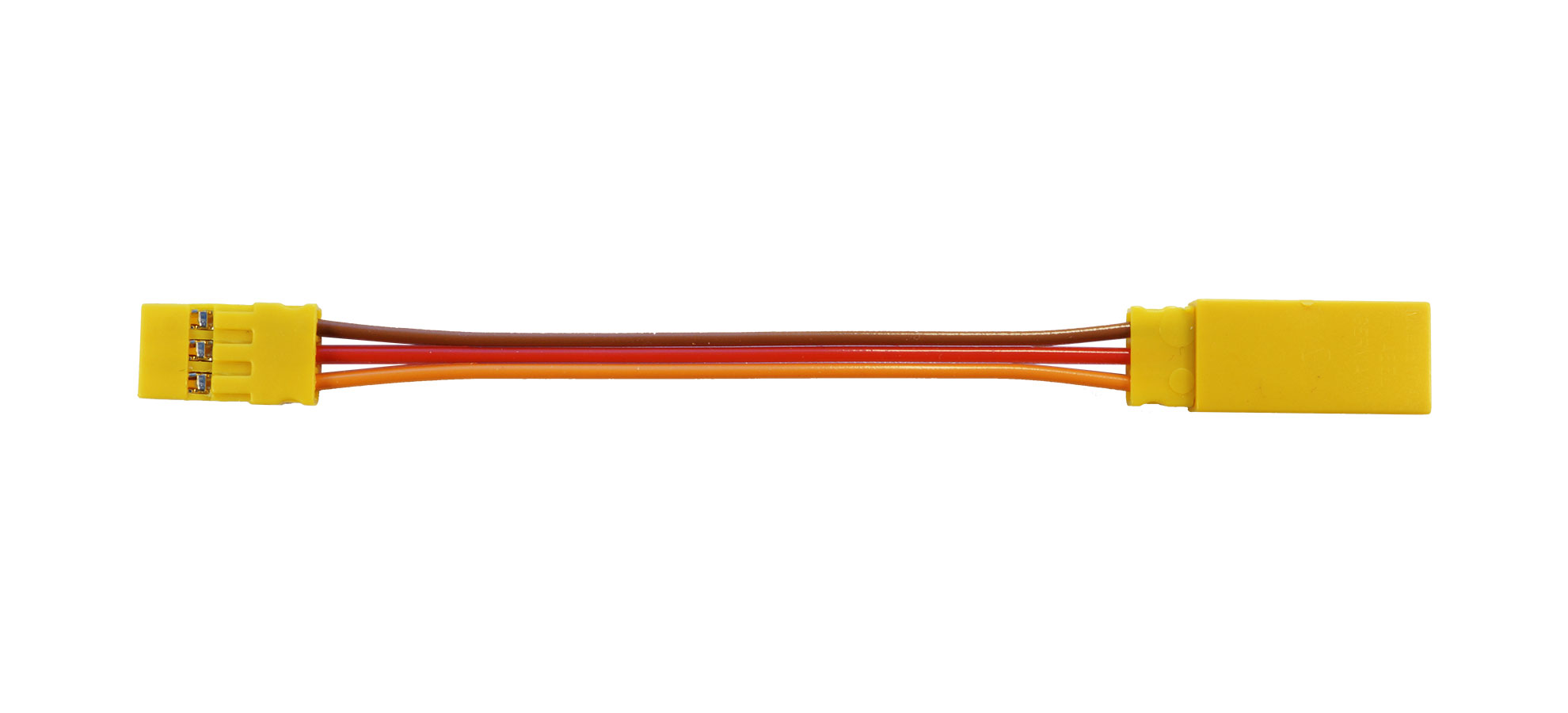MPC254 Servoverlängerung JR, 150 mm |
0,14 mm², PVC, 150 mm, flach, lose
Muldental Power Cable mit MPC254
- Made in Germany -