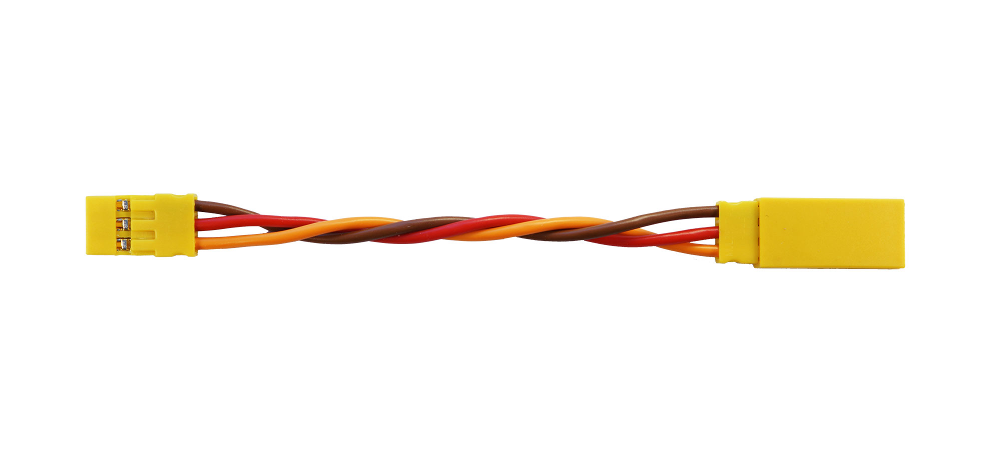MPC254 Servoverlängerung JR, 150 mm |
0,5 mm², PVC, 150 mm, verdrillt, lose
Muldental Power Cable mit MPC254
- Made in Germany -