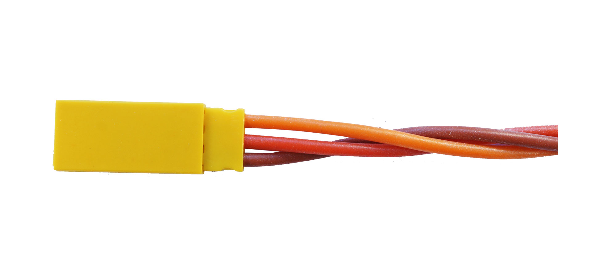 MPC254 Servogegenkabel JR, 1000 mm |
0,5 mm², Silikon, 1000 mm, verdrillt, lose
Muldental Power Cable mit MPC254
- Made in Germany -
