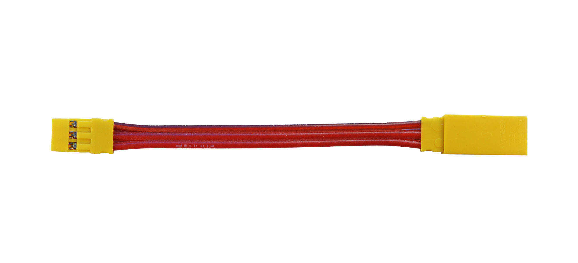 MPC254 Servoverlängerung JR, 100 mm |
0,25 mm², Silikon, 100 mm, flach, lose
Muldental Power Cable mit MPC254
- Made in Germany -
