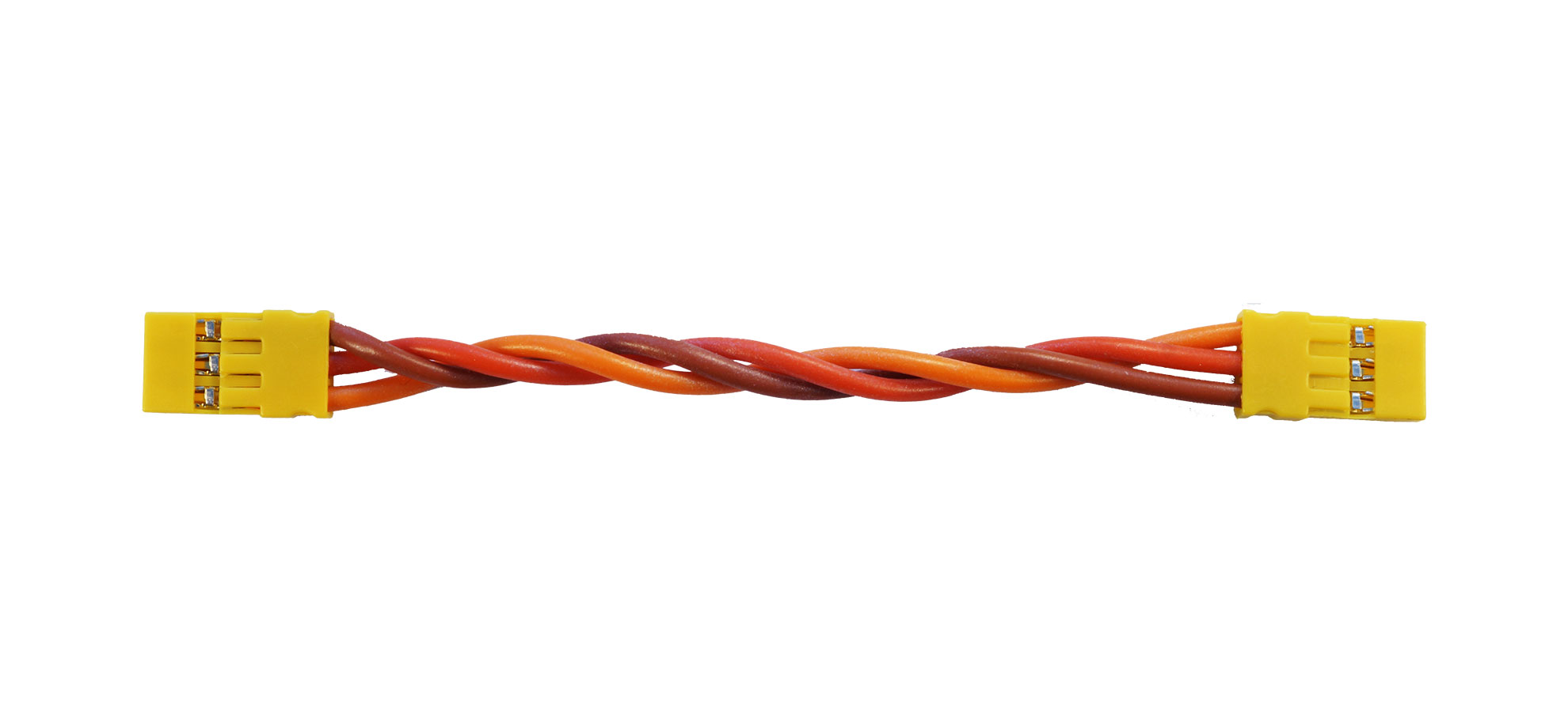 MPC254 Servopatchkabel JR, 100 mm |
0,5 mm², Silikon, verdrillt, lose
Muldental Power Cable mit MPC254
- Made in Germany -