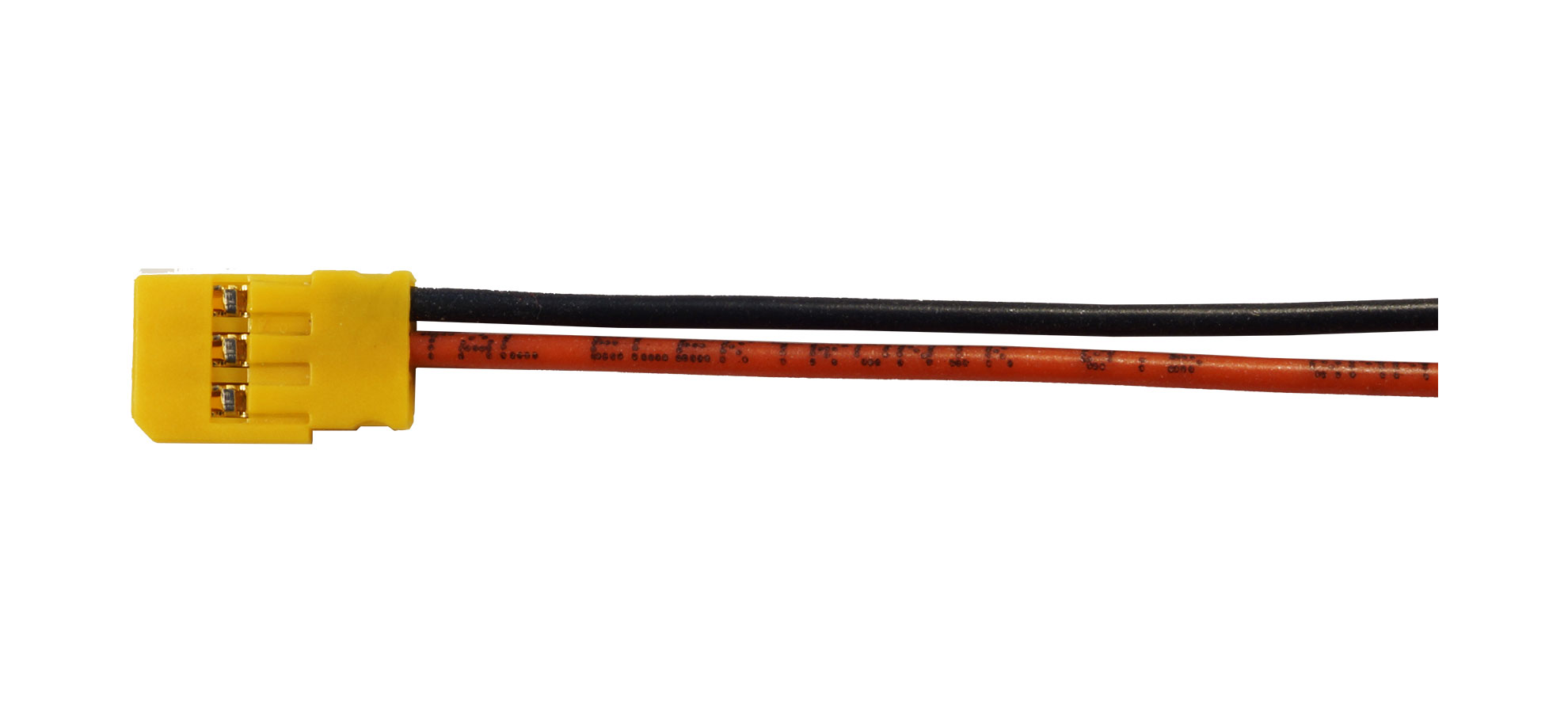 Nicht mehr im Sortiment
MPC254 Empfängerakkuanschlusskabel |
 Fut., 300 mm, 0,5 mm², SIL, lose
Muldental Power Cable mit MPC254
- Made in Germany -
Alternative 59184-300 
