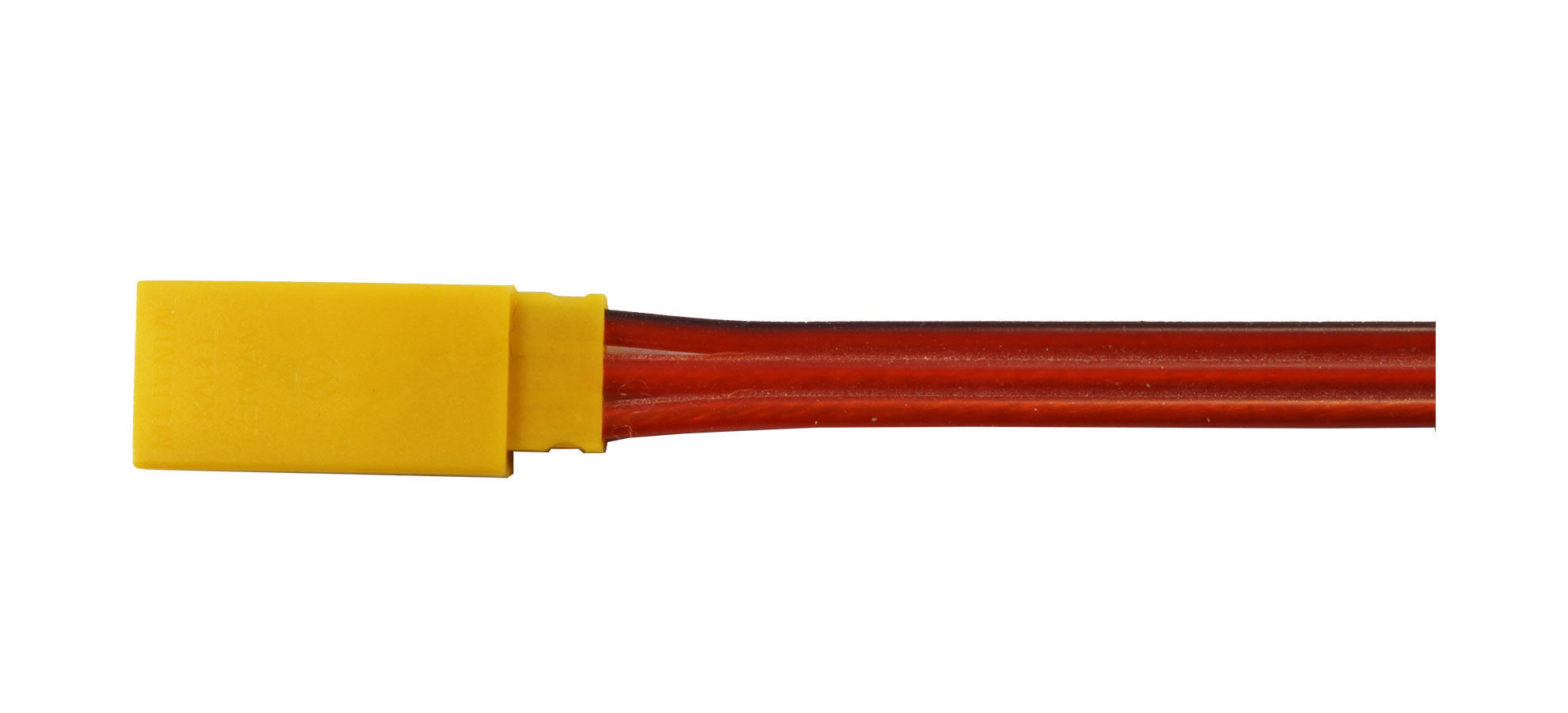 MPC254 Servogegenkabel Futaba, |
300 mm, 0,25 mm², Silikon, flach, lose
Muldental Power Cable mit MPC254 
- Made in Germany -

