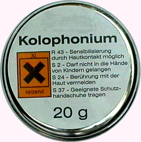 Löt-Kolophonium, 20 g Dose |
- Made in Germany -
