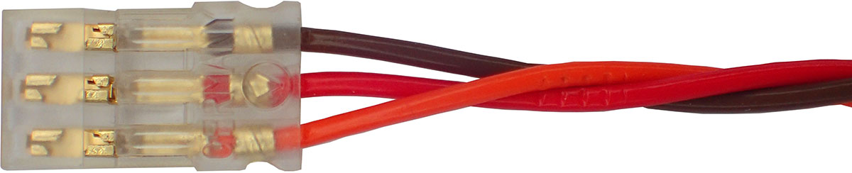 Servoanschlusskabel JR, 30 cm |
0,38 mm², versilberte PTFE-Litze,verdrillt,  
verpackt
- Made in Germany -