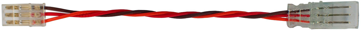 Verlängerungskabel JR, 75 cm |
vergoldete Kontakte,
0,38 mm², versilberte PTFE-Litze, verpackt
- Made in Germany -