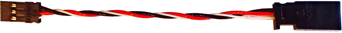 Servoverlängerungskabel JR-Futaba, 10 cm |
2 x 0,5 mm² + 1 x 0,14 mm², PE-Litze,
verpackt
- Made in Germany -