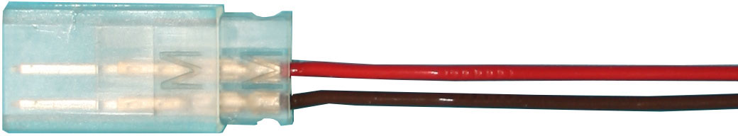 Akkugegenkabel JR, 30 cm |
vergoldete Kontakte,
0,38 mm², versilberte PTFE-Litze, lose
- Made in Germany -