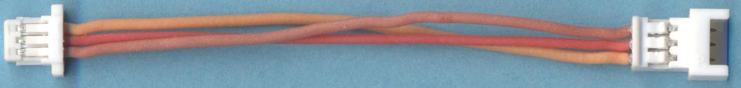 Adapterkabel SH-Buchse |
auf Molex PicoBlade Stecker, 5 cm, nur 0,39 g,
NUR FÜR GRAUPNER DES 131!
0,08 mm², Silikonlitze, verpackt
- Made in Germany -