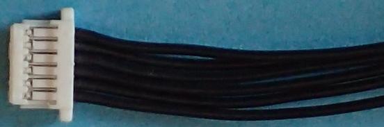 Akkuanschlusskabel JST-SH |
(6-polige Buchse)
10 cm, 0,08 mm², Silikonlitze, verpackt
