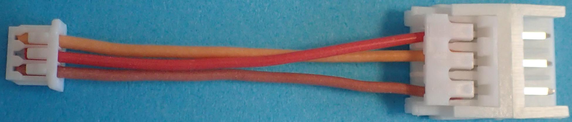Adapterkabel Picoblade-Buchse |
auf EH-Stecker, 3-polig, 5cm
0,08 mm², Silikonlitze, verpackt