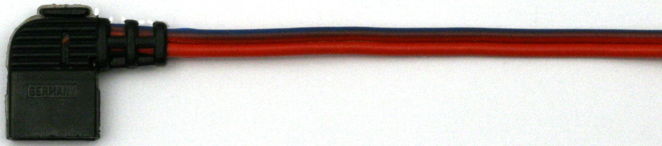 Empfängerakku-Anschlusskabel Webra |
30 cm, 0,25 mm², PVC-Litze, verpackt
- Made in Germany -