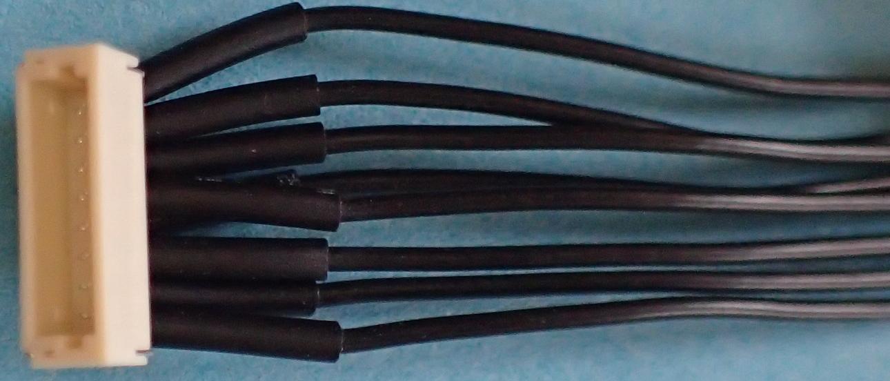 PicoBlade-Gegenkabel, 8-poliger Stecker |
0,08 mm², Silikon, 10 cm, lose 
- Made in Germany -