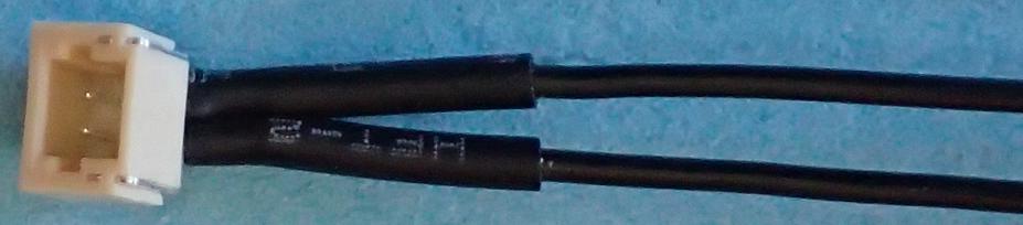 Akkugegenkabel JST-SH, 2-pol. Stecker |
10 cm, 0,08 mm², Silikonlitze, lose