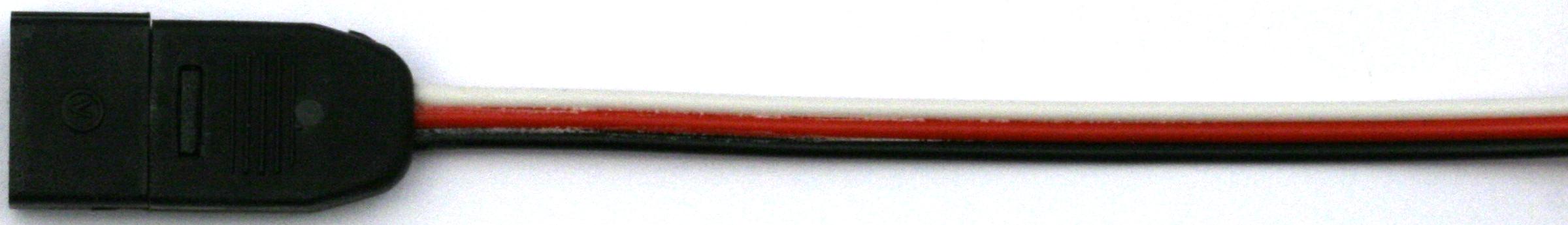 Servogegenkabel Conrad, 30 cm |
0,14 mm², PVC-Litze, flach, lose
- Made in Germany -