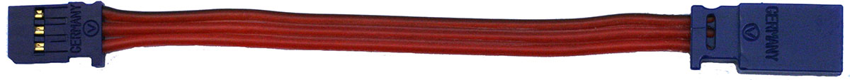 Verlängerungskabel Futaba, 25 cm |
0,25 mm², Silikonlitze, flach, lose
BLUE-LINE-SILIKON - Made in Germany -