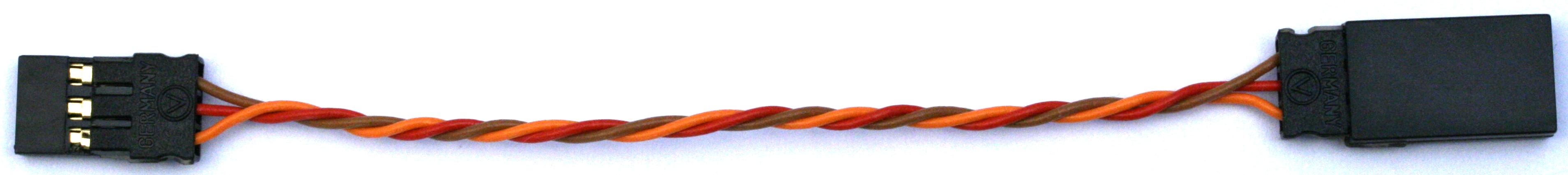 Verlängerungskabel JR, 25 cm |
0,08 mm², PVC-Litze, verdrillt, verpackt
- Made in Germany -
