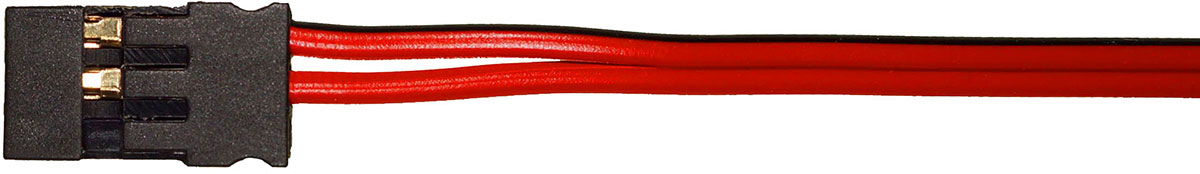 Empfängerakkuanschlusskabel JR, 20 cm |
0,25 mm², PVC-Litze, flach, verpackt
- Made in Germany -