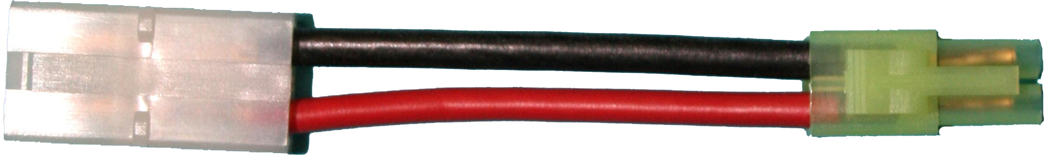 Adapterkabel JST-Stecker -> Mini-JST-Bu. |
10 cm, 0,75 mm², Silikonlitze, verpackt 
- Made in Germany -