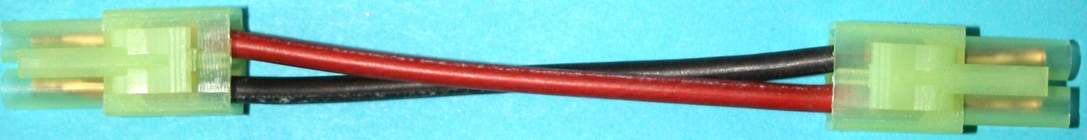 Adapterkabel Mini-JST-Buchse -> Mini- |
JST-Buchse, 10 cm,
0,75 mm², Silikonlitze, verpackt
- Made in Germany -