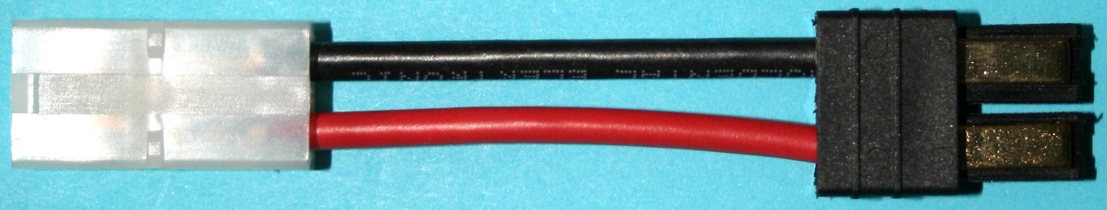 Adapterkabel JST-Stecker auf TRX
Stecker |
4 cm, 2,5 mm², Silikonlitze, verpackt