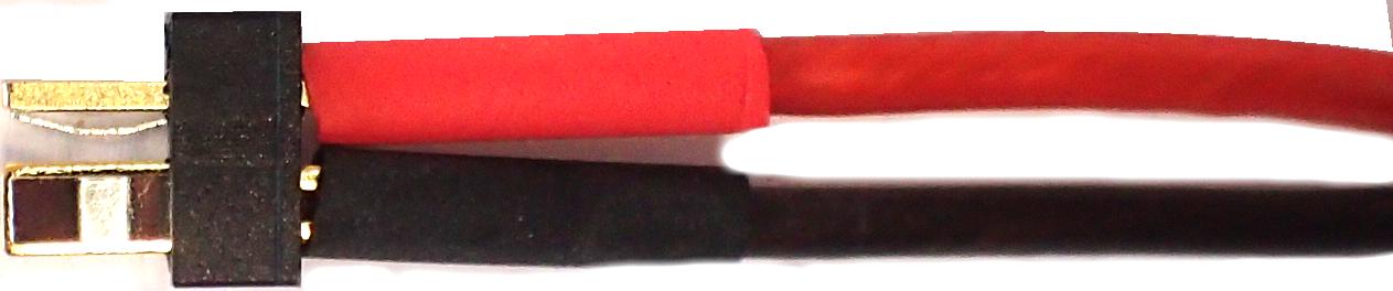 Akkugegenkabel mit Mini "T" Goldstecker |
1,5 mm², Silikonlitze, 30 cm, verpackt
