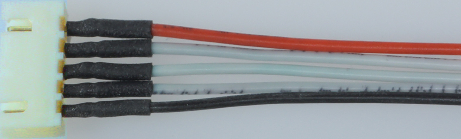 XH-Gegenkabel, 4-poliger Stecker |
0,25 mm², Silikon, 30 cm, für 3 Zellen,
verpackt,
- Made in Germany -