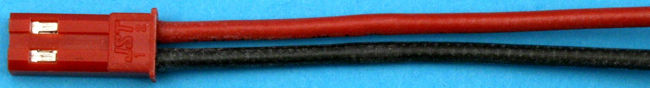 Akkuanschlusskabel BEC |
0,5 mm², Silikonlitze, 30 cm, verpackt, 
- Made in Germany -