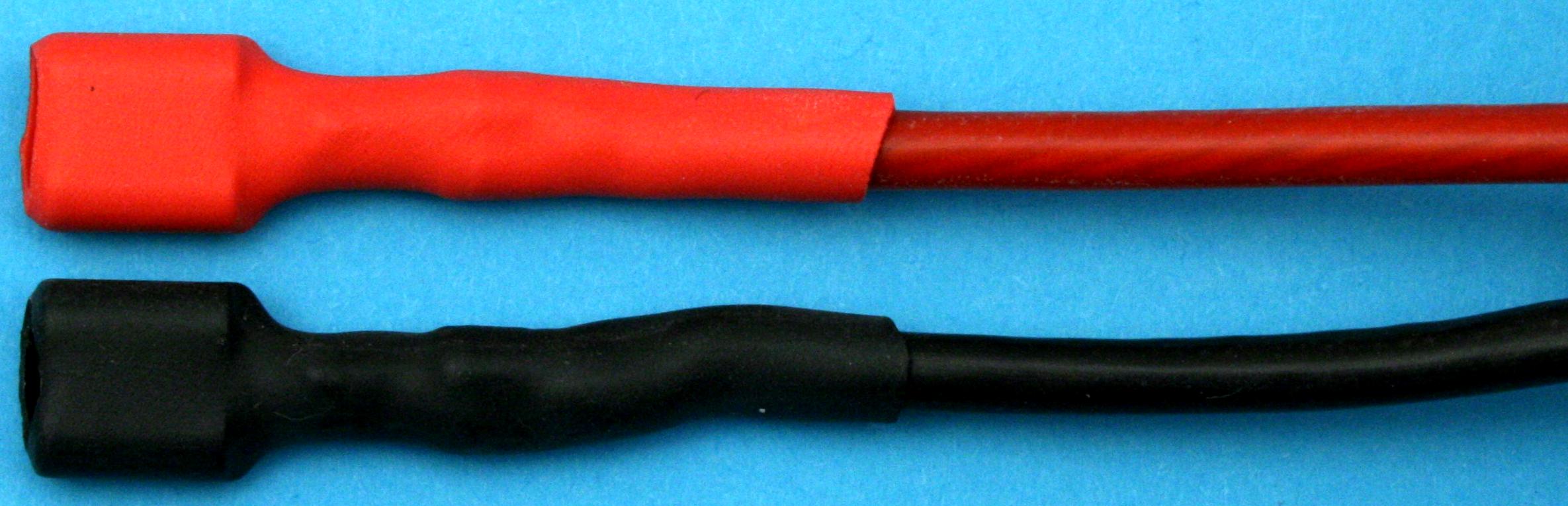 Akkukabel 6,3 mm Flachstecker |
2,5 mm², Silikonlitze, 30 cm, verpackt, 
- Made in Germany -