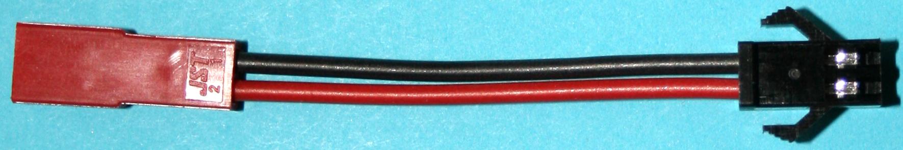 Adapter BEC-Stecker -> Slow-Flyer Buchse |
0,25 mm², Silikon, 10 cm, verpackt,
- Made in Germany -