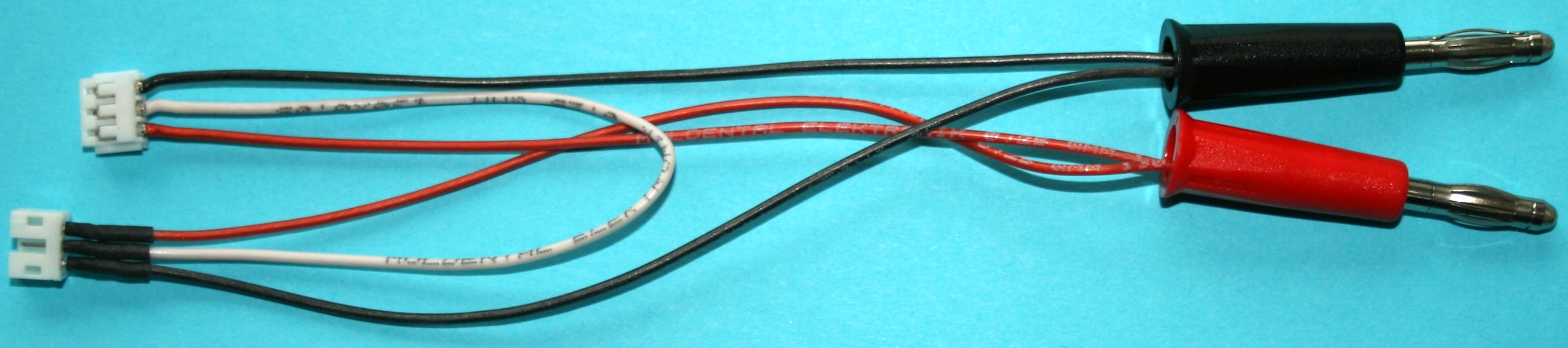 Ladekabel für 2S-Eflite-Lipos von Beast |
SBach, Blade 130X
0,25 mm², Silikon, mit 3-pol. EH-Buchse,
20 cm, verpackt