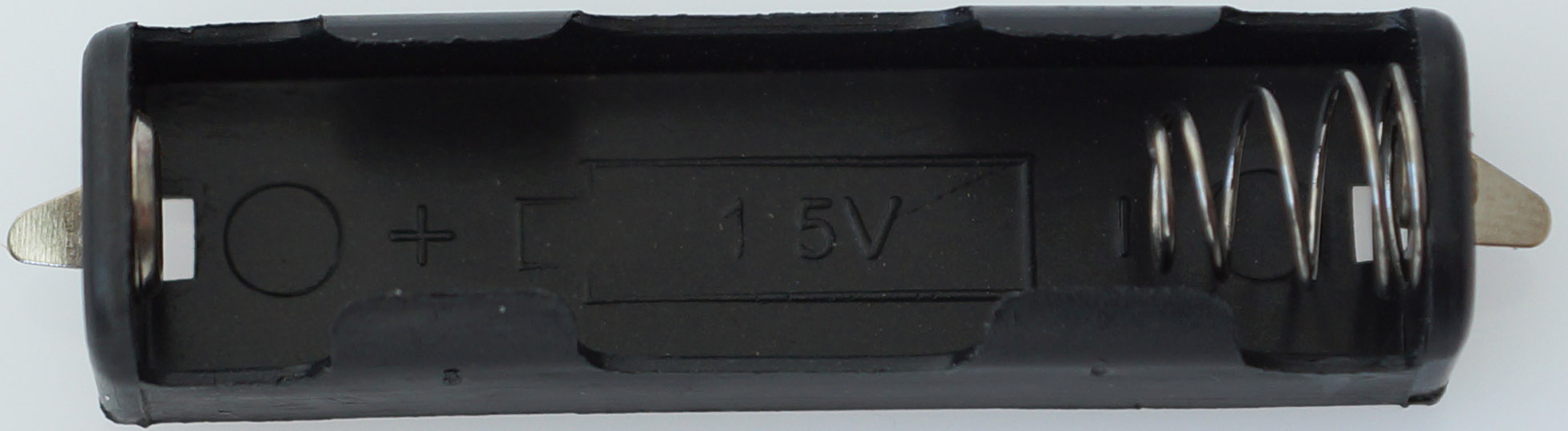 Batteriebox 1 x Mignon, mit Lötanschluss |
verpackt