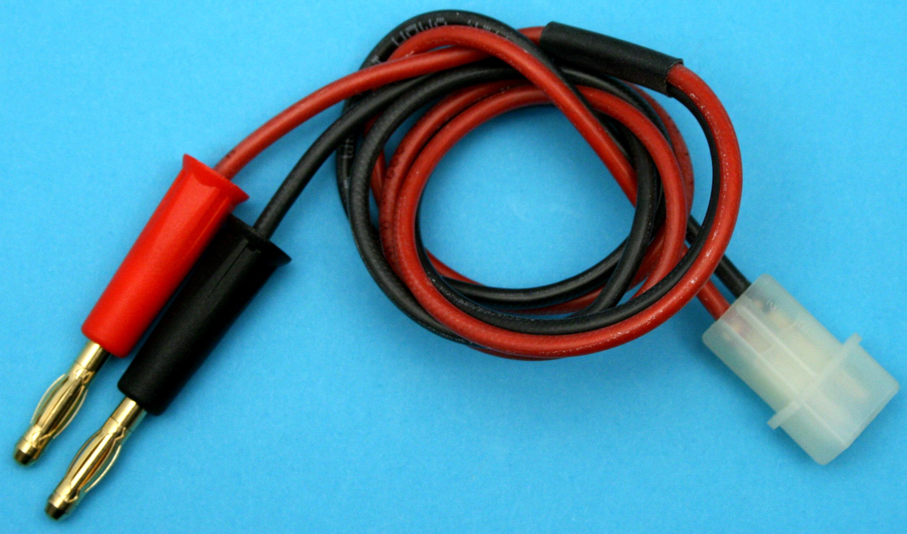 AMP-Akkuladekabel mit AMP-Stecker |
1,5 mm², Silikon, 50 cm, verpackt
- Made in Germany -