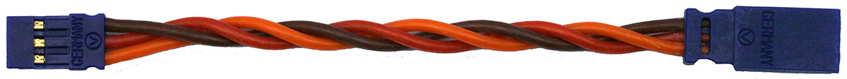 Verlängerungskabel JR, 0,50 mm² |
Silikon, 100 cm, verdrillt, verpackt
BLUE-LINE-SILIKON - Made in Germany -
