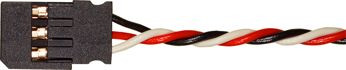 Servoanschlusskabel Futaba, 30 cm |
0,14 mm², PVC, verdrillt, lose 
- Made in Germany -