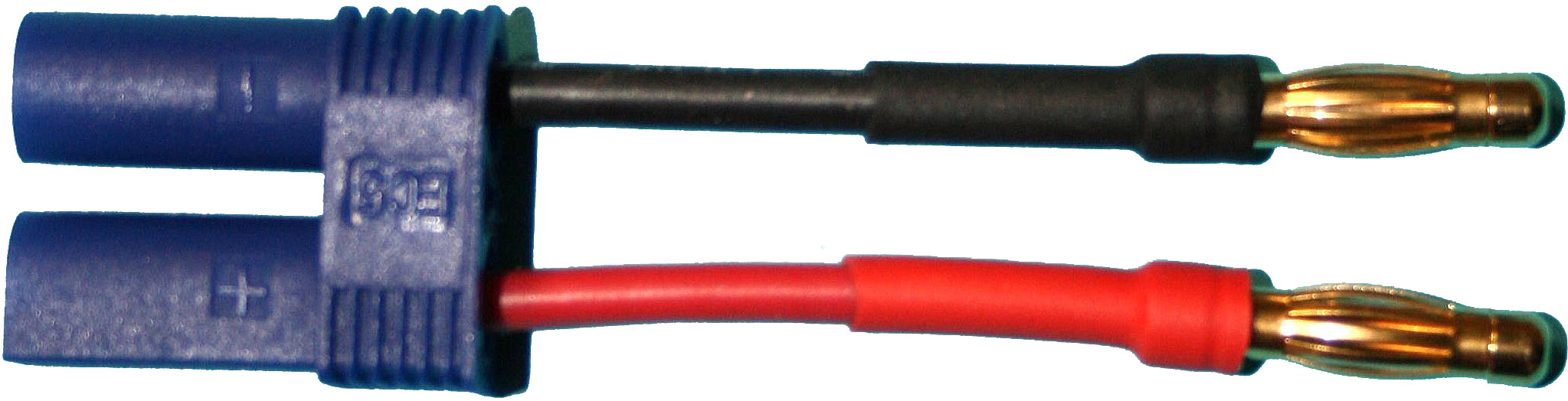 Adapterkabel EC5-Buchse -> 4 mm St./St. |
4,0 mm², Silikon, 10 cm, lose 
- Made in Germany -