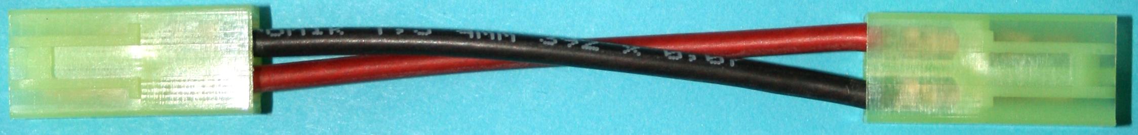 Adapter Mini-JST-Stecker -> Mini- | 
JST-Stecker, 0,75 mm², Silikon, 10 cm, lose 
- Made in Germany -