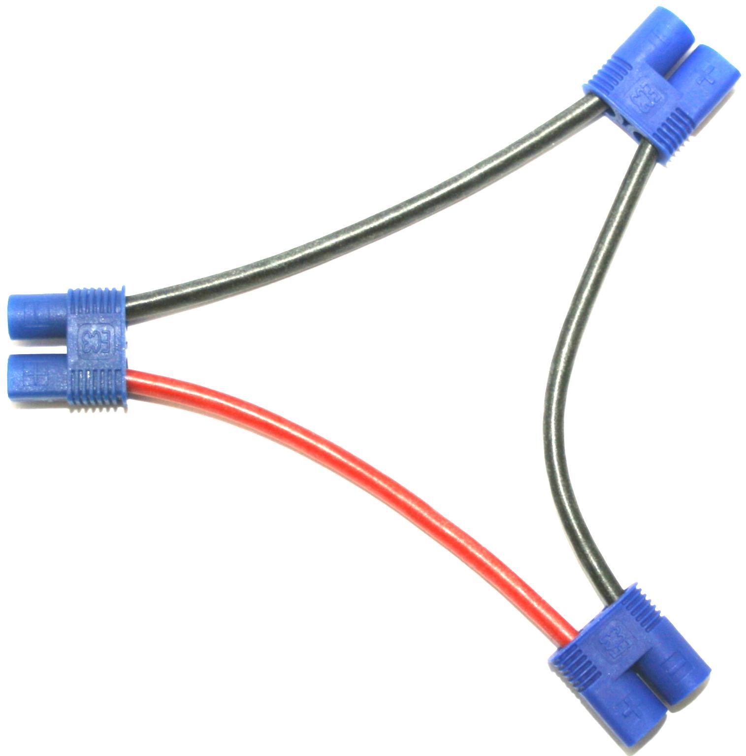 EC3-Y-Kabel (2 Akkus in Reihe) |
2,50 mm², Silikon, 7 cm, lose