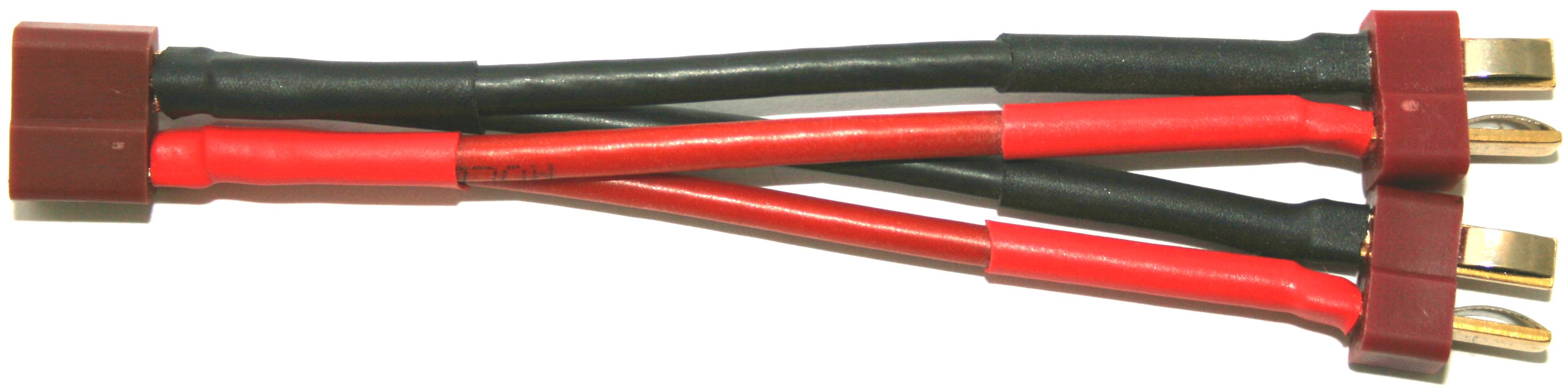 T-T-Kabel (2 Akkus parallel) |
2,50 mm², Silikon, 7 cm, lose