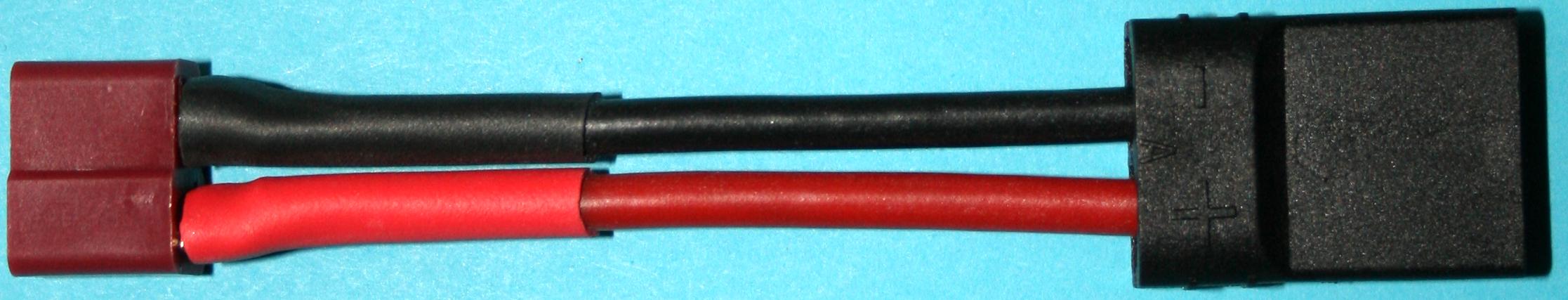 Adapterkabel T-Buchse auf TRX-Buchse |
2,50 mm², Silikon, 10 cm, lose 
- Made in Germany
