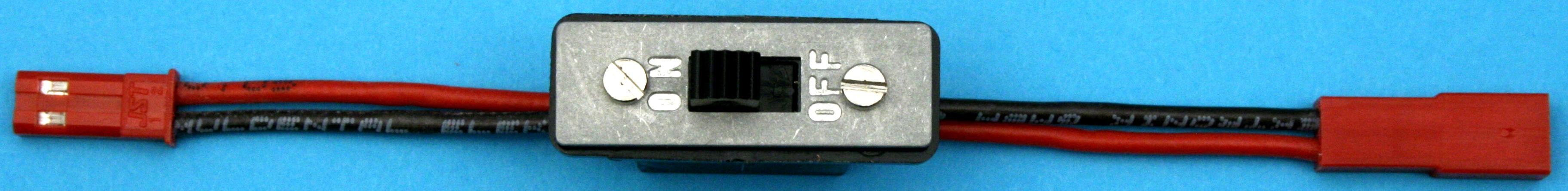 Schalterkabel BEC, ohne Ladebuchse |
0,5 mm², Silikon, 30 cm, lose 
- Made in Germany -