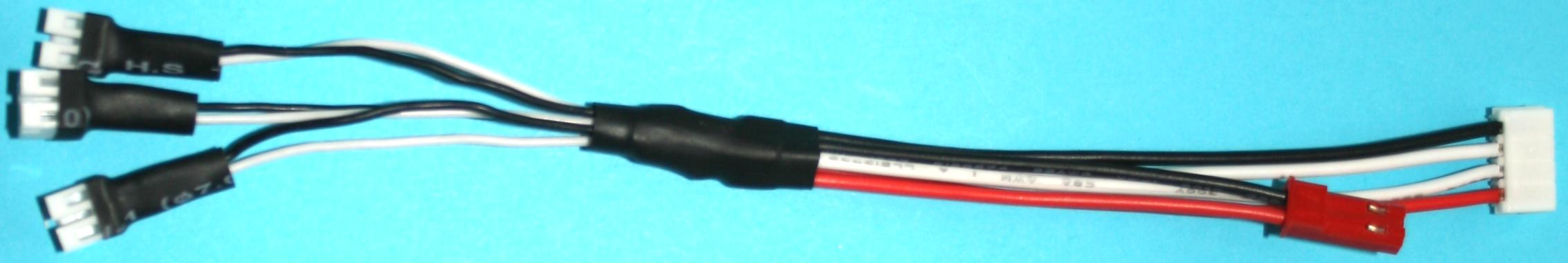 Ladeadapter für 3 MCPX-1-S-Akkus, EH-Bal. |
0,25 mm², PVC, 15 cm, lose 
EH-Anschluss