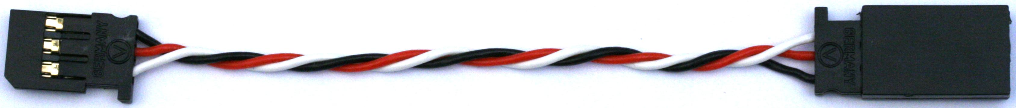 Verlängerungskabel Futaba verdrillt |
0,14 mm², PVC, 35 cm, lose 
- Made in Germany -